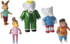 Фигурка 1TOY Т55812 Бабар Баду Манро Чику Джек