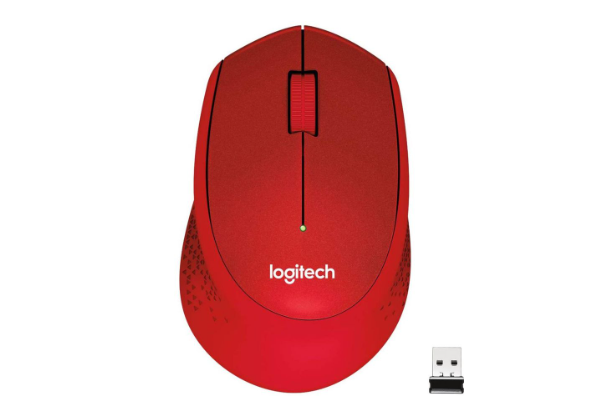 Мышь Logitech M330 красный красный